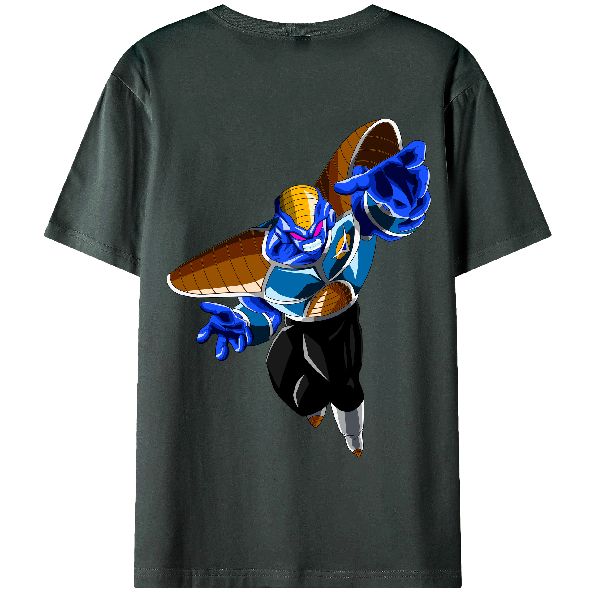 （画像用） ドラゴンボール DRAGON BALL 綿100％ メンズ半袖Tシャツ（バックプリント） 通気性